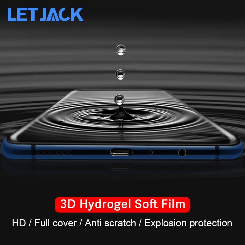 

3D Full Cover Soft Hydrogel Film for OPPO R17 A3S R15 A3 A83 A1 Screen Protector for Oppo R11 S F1 R9S Plus Protective Not Glass