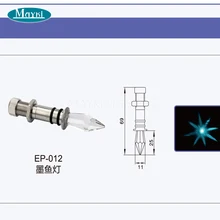 Maykit Icicles форма волоконно-оптический фитинг для потолка звезды, кристаллический материал нержавеющей стали, 10 шт./пакет
