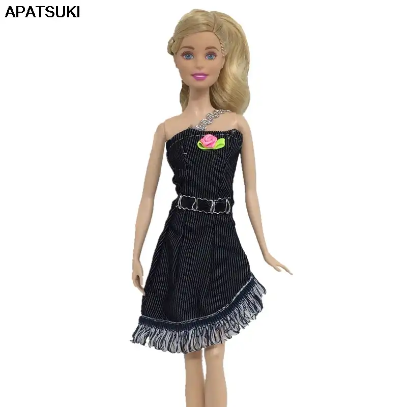 black barbie doll house