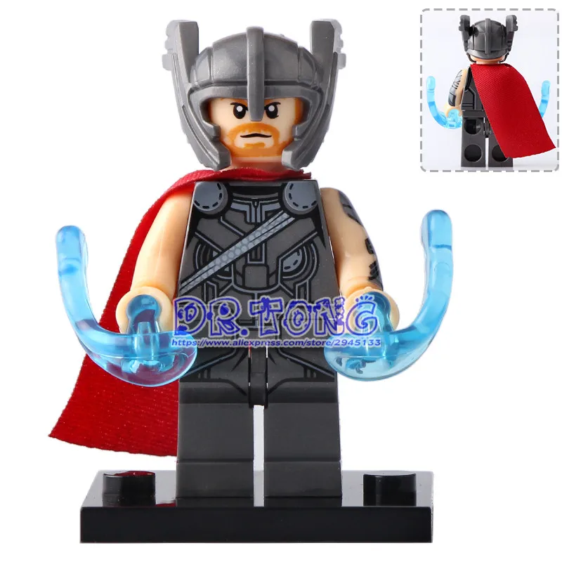 DR TONG Single Sale XH703 Thor Ragnarok 76088 Marvel Super Heroes Building Blocks Bricks Toys Children