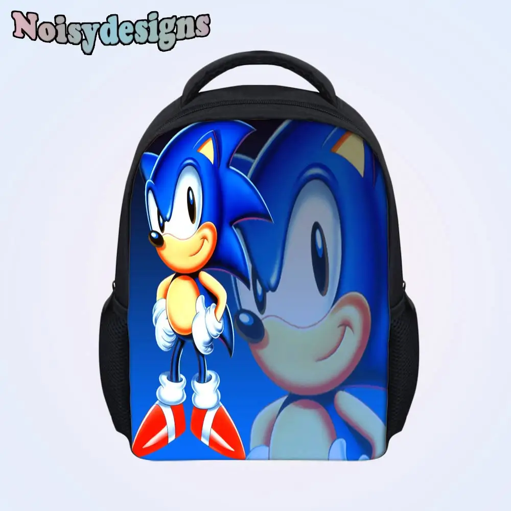 

Children Backpack Sonic the Hedgehog Printed Baby Kids Preschool School Book Bags Fashion Small Bag Boys Girls Schoolbag Mochila