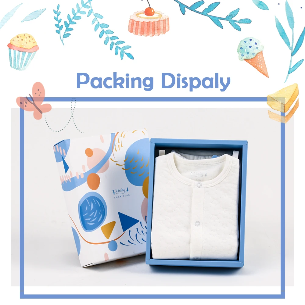I baby Premium mateлассе PIMA стандартный набор кашемировый комбинезон из хлопка комплект