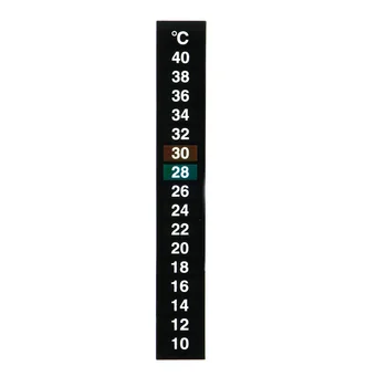 

Stick On Thermometer Temperature Gauge Heater Sticker Aquarium fish tank Glass