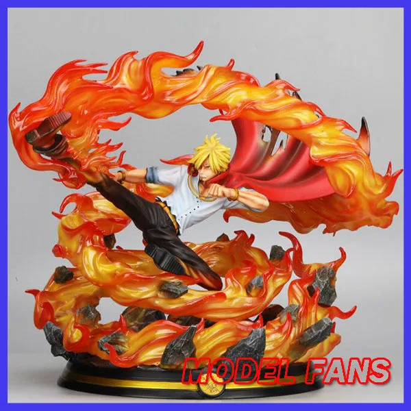 Model Fans Instock Kol One Piece Vinsmoke Sanji Diable Jambe Gk Resin Statue Figure Toy For Collection Aliexpress