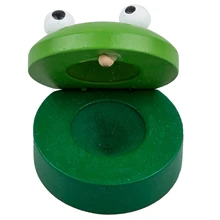 5 шт.(детские музыкальные ударные инструменты деревянные кастаньеты дошкольного образования игрушки случайные цвета