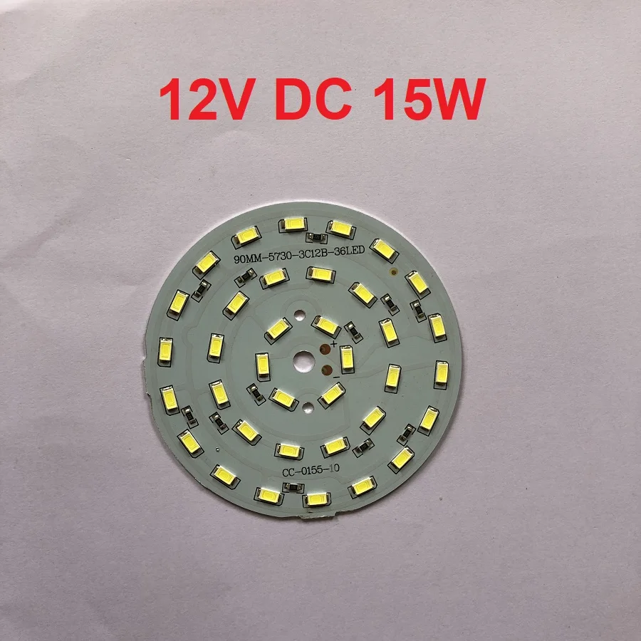 10 шт. DC 12 В чипы SMD5730 PCB холодный белый Алюминиевая СВЕТОДИОДНАЯ лампа источник плата освещения замена глобус/лампа аксессуары 3 Вт/5 Вт/45 Вт