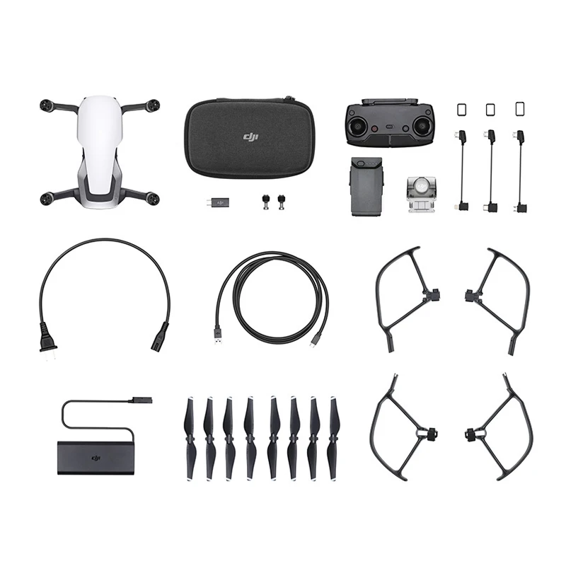 DJI MAVIC AIR Drone 1080P 3 осевая Карданная камера 4K Экшн 32MP Сфера панорамы вертолет RC дроны