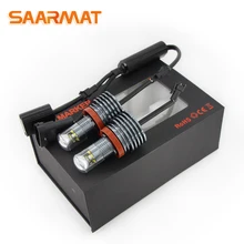 2x Canbus Нет Ошибка светодиодный H8 Ангел дьявольские глаза декоративные светодиодные лампы 12V для BMW E60 E61 E63 E64 E70 X5 E71 X6 E82 E87 E89 Z4 E90 E91 E92