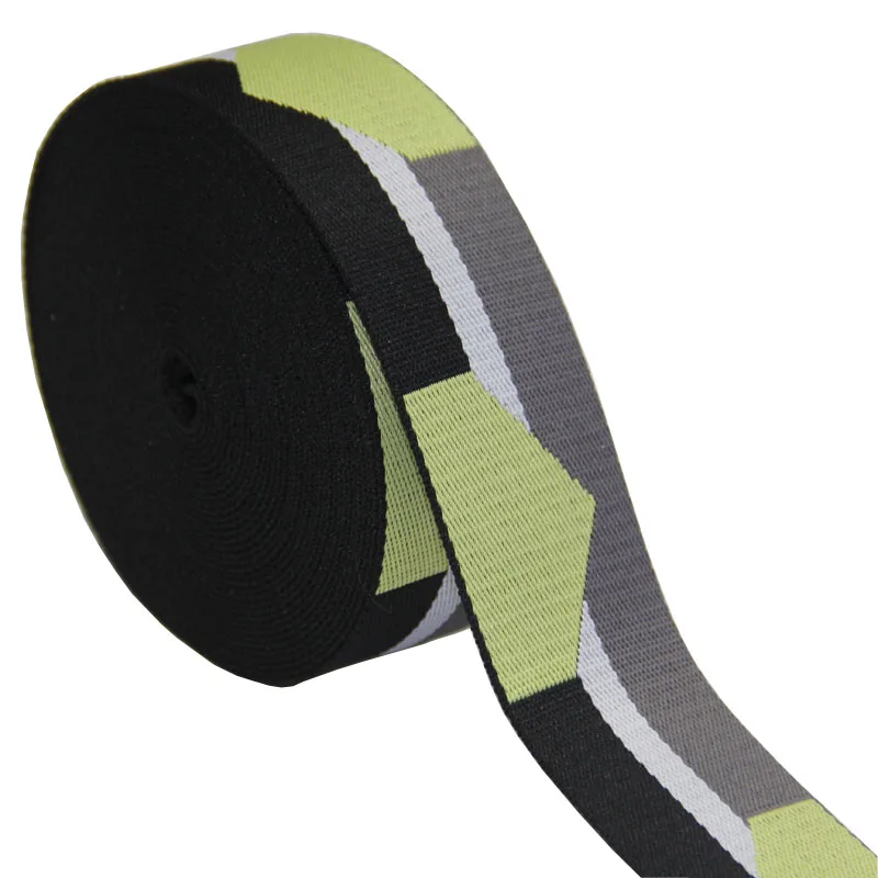 New Design High Quality 50mm 2 Inch Polyester Jacquard Webbing For Bag Strap 1.4mm Thickness | Дом и сад