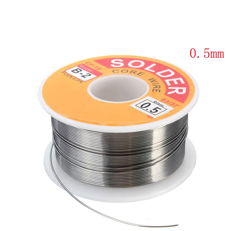 1.0mm 63//37 50g Rosin Core Solder Tin Lead Flux Soldering Welding Iron Wire T2