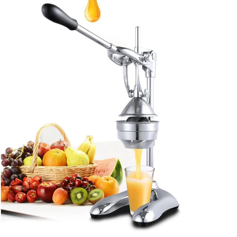 

Manual Press Juicer Squeezer Citrus Lemon Orange Pomegranate Commercial or Household Hand Operated Fruit Juice Extractor