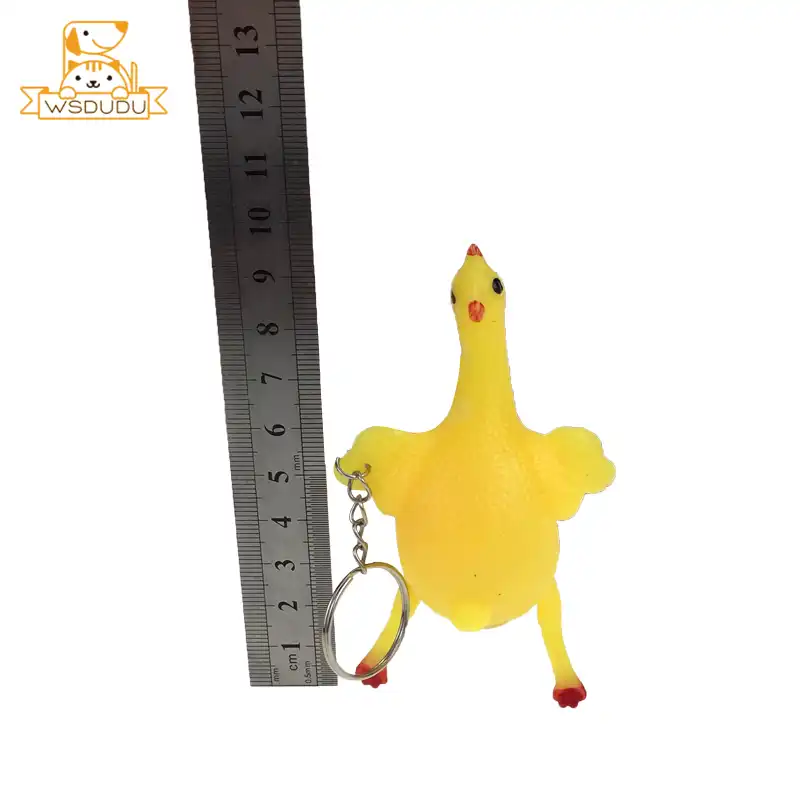 Funny vent frango galo ovos galinhas mini bola novidade anti stress alívio piadas imprensa pintainho brinquedos espremer paródia gadgets presentes macios