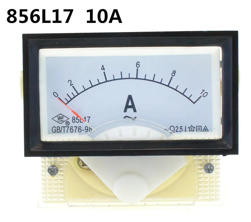 

85L17 AC 10A Analog Ammeter Panel Current Amper Meter Pointer Diagnostic-too