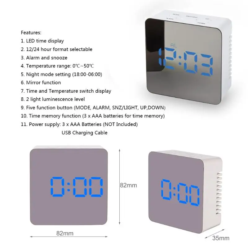 Зеркало с часами как настроить часы. Часы Jumbo led Mirror Clock TS-s24. Часы led Mirror Clock na 6095. Светодиодный цифровой будильник часы. Светодиодный зеркальный цифровой будильник инструкция.