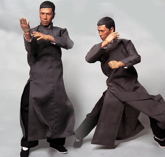 1/6 IP MAN 3 Donnie Yen человек гравировкой головы фигурку Горячие игрушечные лошадки 12