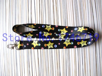 

Free Shipping 20 Pcs Mushroom head star Mobile Phone Neck Straps Neck Strap Keys Camera ID Card Lanyard J-28