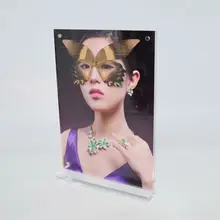 Event & Party Supplies Pull T type high-grade double-sided acrylic signed card display table / desk sign