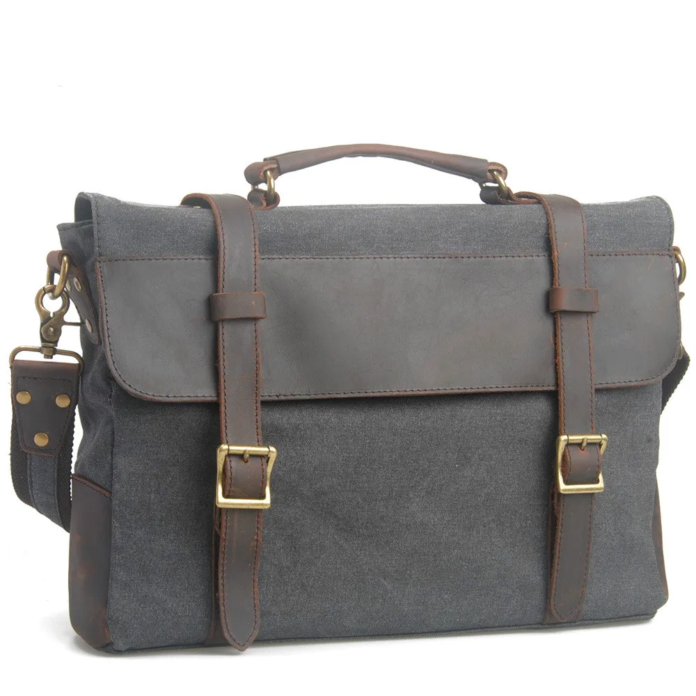 

Men messenger bags canvas bag men briefcase fashion designer handbags high quality business bag
