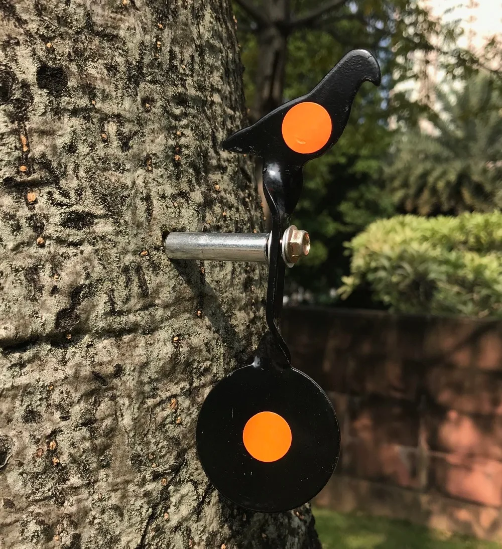 

Screwed-type Black Steel Plinking Target