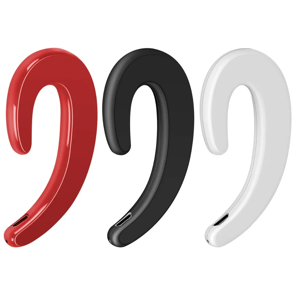 

KOYOT Bluetooth 4.1 Earphone Bone Conduction Earhook Wireless Sport Headphone Hands-free Headset with Mic For iPhone Samsung