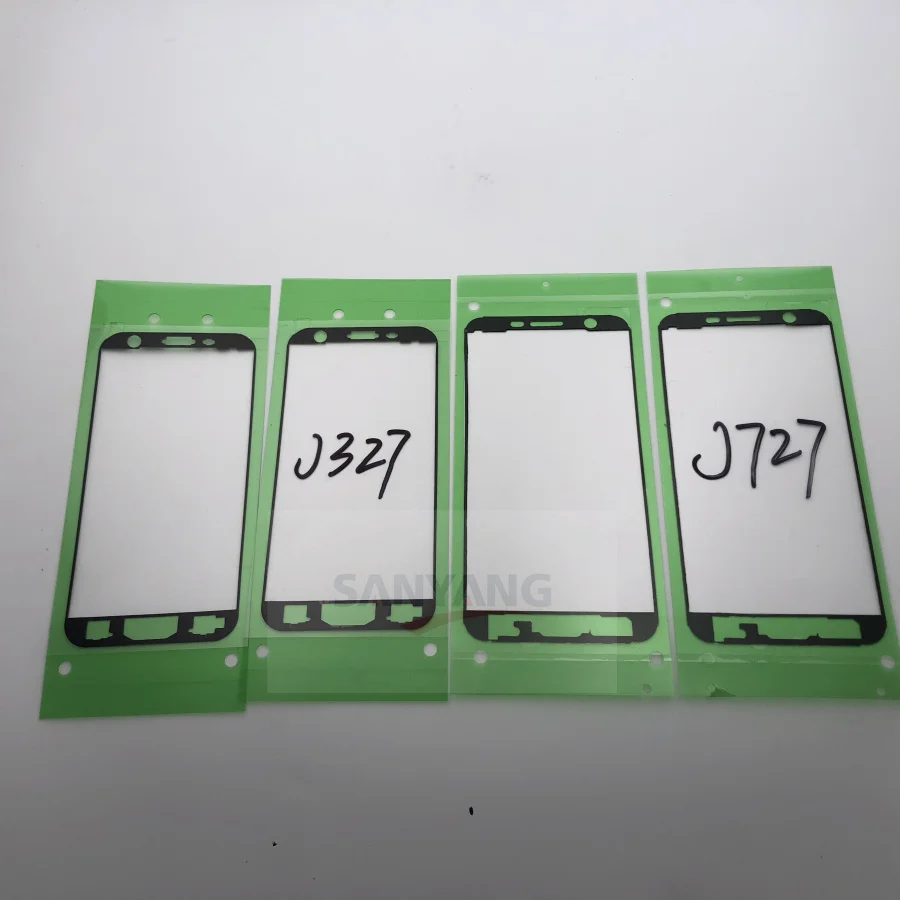 Для Samsung Galaxy J3 J327 J327F оригинальная рамка Клейкая лента J7 2017 J727V J727T J727 ЖК экран Рамка