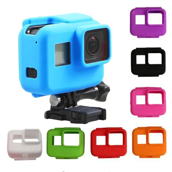 

Soft Silicone Protector Cover Protective Case Shell Bumper For GoPro Hero 5 6 7 Hero5 Hero6 Hero7 Black Camera Housing Frame