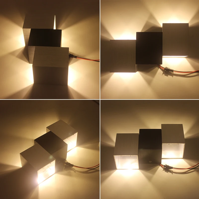 1 шт. новый современный LED Бра светодиодный настенный светильник 6 Вт для прохода