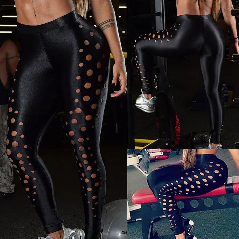 

Sport Womens Compression Fitness Leggings Running Yoga Gym Pants Workout