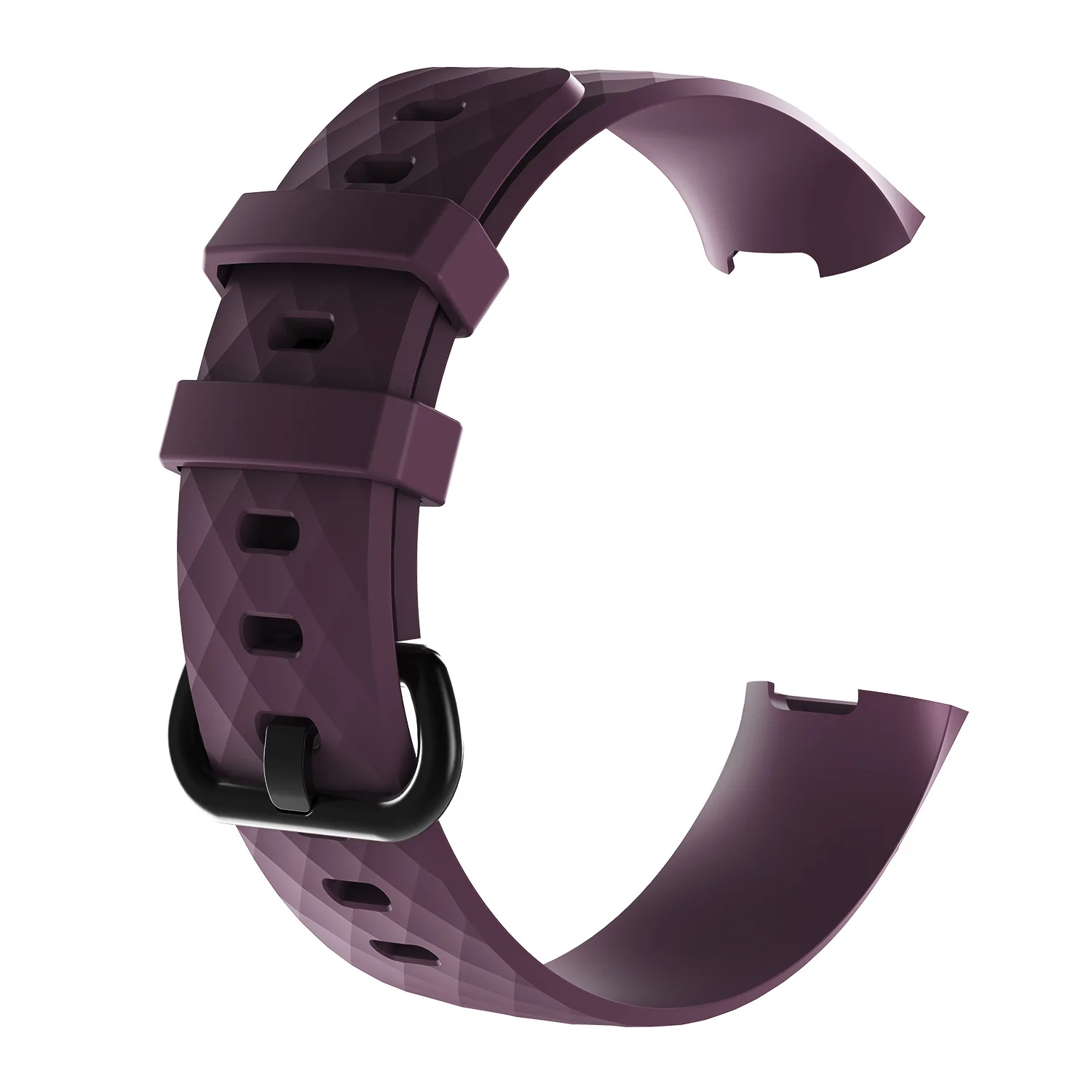 Silicone Wrist Strap for Fitbit Charge 3 Smart Band for Fitbit Charge 3 Band Bracelet Replacement Smart Accessories Size S L