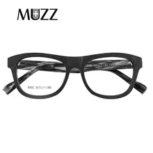 MUZZ, очки для близорукости, Ретро стиль, оправа для очков, мужские Брендовые очки с деревянным зерном, высокое качество, ацетатная оправа, компьютерные оправы для очков