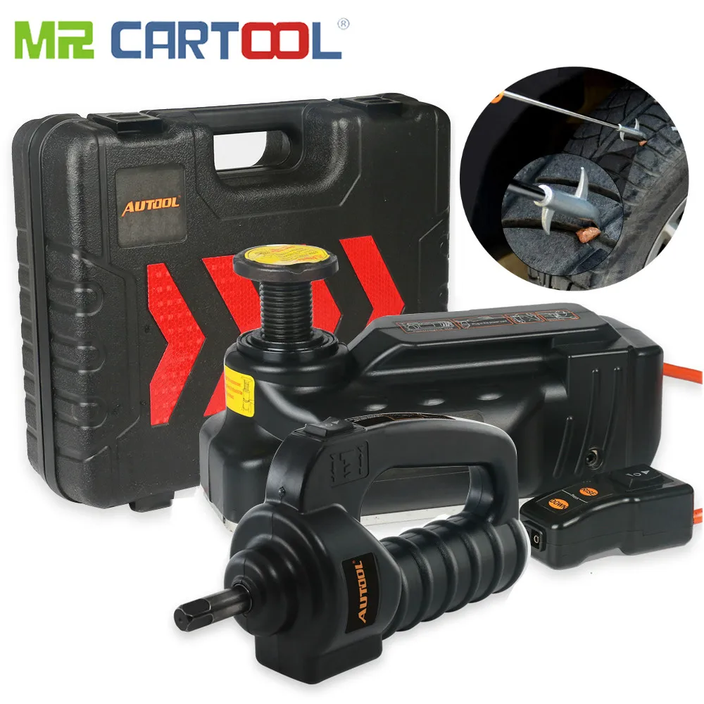 Mr Cartool 12 V DC 3 T Электрический автомобильный домкрат гидравлический внедорожник