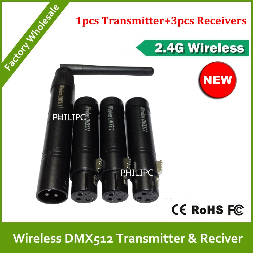 DHL Free Shipping Wireless DMX Controller Wireless DMX512 Transmitter ...