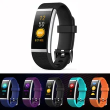 Imosi G18S цветной экран шагомер, смарт-браслет монитор сердечного ритма трекер активности умный Браслет фитнес-трекер