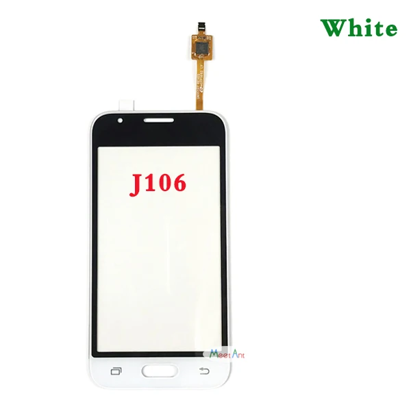 4," для samsung Galaxy DUOS J1 Mini J105 SM-J105F и J1 Mini Prime J106 сенсорный экран дигитайзер сенсор внешняя стеклянная панель объектива - Цвет: J106 White