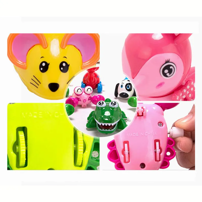 6Pcs/Set Baby Creative Chain Clockwork Toy Children Cartoon Animal Chain Small Toy Child Baby 0-1-3 Years Old Cartoon Animal Toy 6Pcs/Set Baby Creative Chain Clockwork Toy Children Cartoon Animal Chain Small Toy Child Baby 0-1-3 Years Old Cartoon Animal Toy