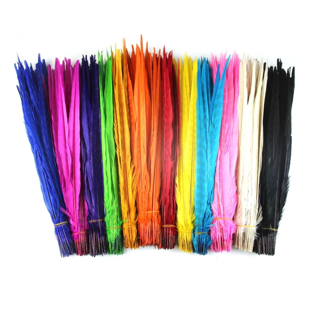 

Wholesale 16-18 inches /40-45 cm Ringneck Pheasant Tail feathers diy decoration