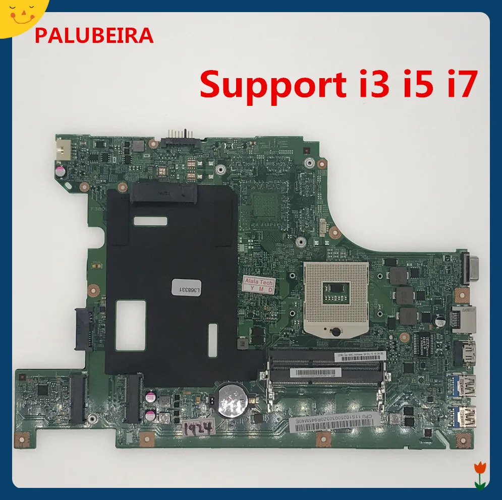 PALUBEIRA 11273-1 B590 HM76 материнская плата для ноутбука lenovo B580 48.4TE05.011 (подходит i3 i5 i7) |