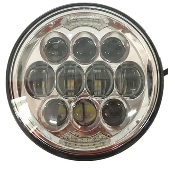 

5.75" LED Headlight High/Low Beam 5 3/4' LED Headlamp Driving Light for Harley Motorcycle Projector Headlights