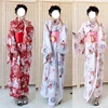 Special Price Japanese Traditional Kimono Dress Oriental Elegant Yukata Woman New Year Festival Kimono Obi Vintage Cosplay Costumes 4000009883118