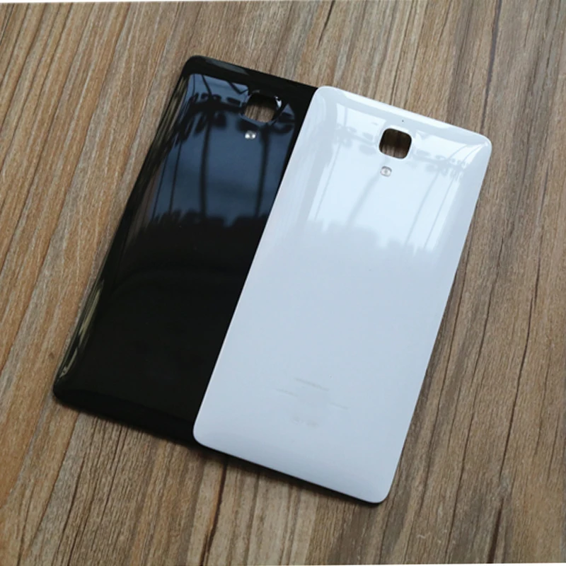 10 шт. Батарея чехол для Xiaomi Mi 4 Mi4 Корпус двери Пластик чехол для Xiaomi Mi4 5,0 дюйма Новая замена запасных Запчасти