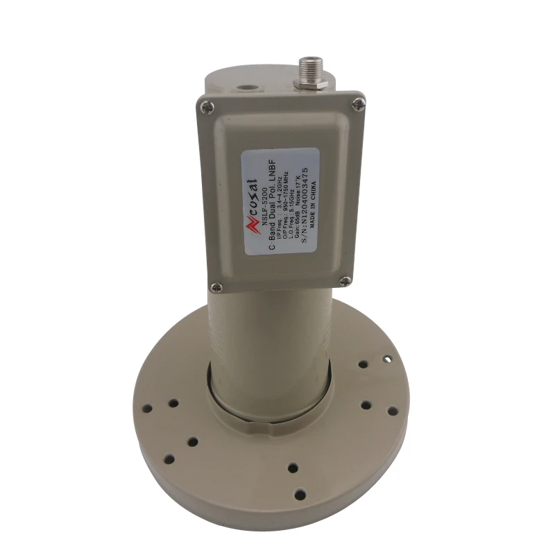 

Factory Direct Price C-Band Single LNB with Dual Polarity