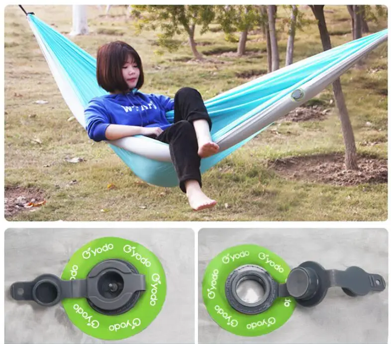 Hanging bed single double parachute cloth student dormitory swing adult mountaineering recreational chair free shipping