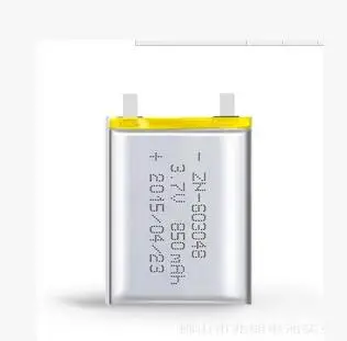 

10pcs Original 603048 battery 3.7v 850mAh lipo lithium polymer Li-ion rechargeable lithium For pack LED lights gps mp3