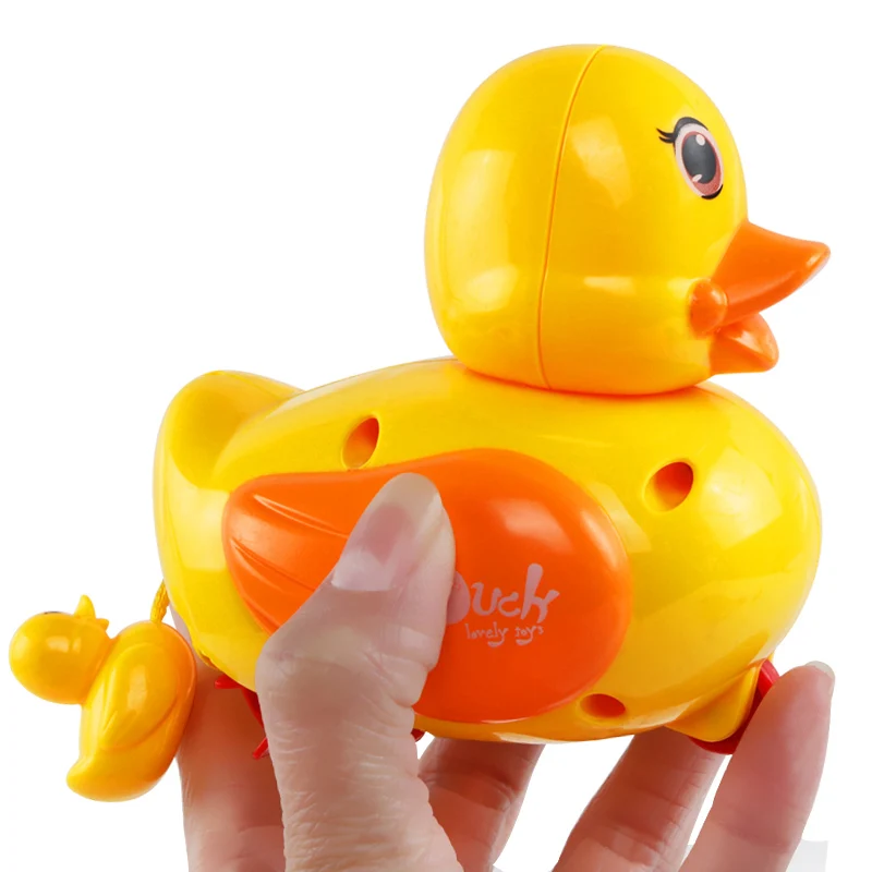 01 Детские игрушки для купания, утки, заводные развивающие игрушки, для купания, для детей, для плавания, для купания, цепь ming, игрушка для душа, подарок для новорожденного ребенка - Цвет: 01