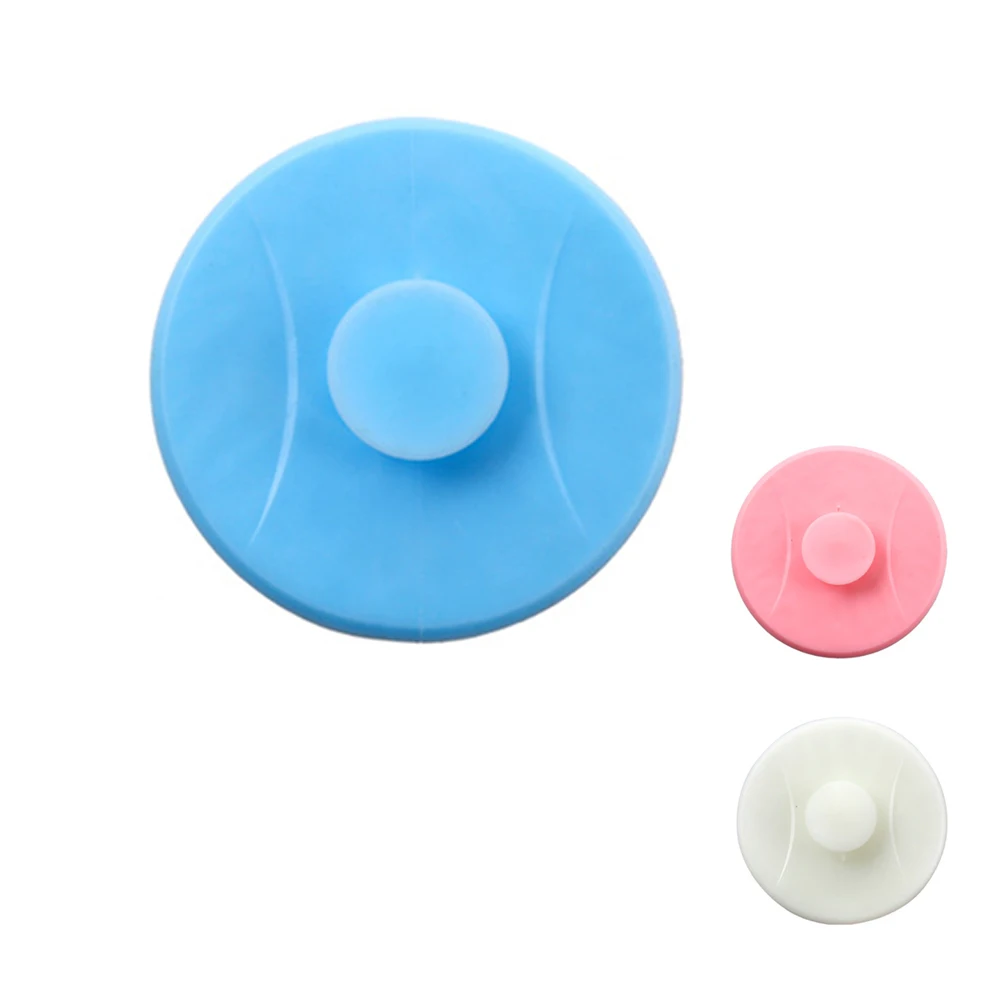 New 1Pcs Silicone Circle Drain Plug For Bath Rubber Bathroom Floor