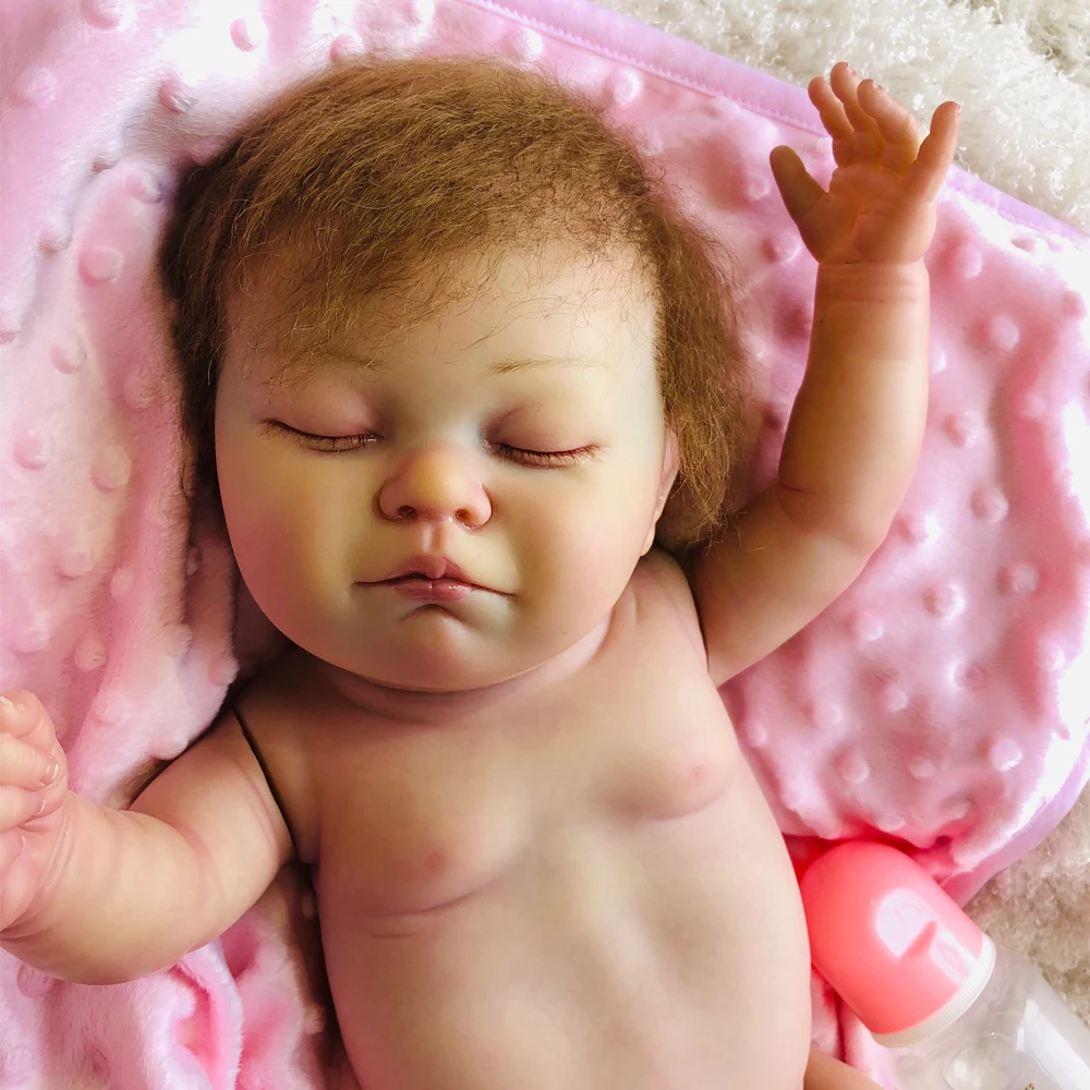 Эксклюзивная кукла bebes reborn 50 см полностью силиконовые куклы для маленьких
