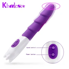 Khalesex 10 Speeds Mute Vibrator G Spot Massage Adult Sex Toys for Woman Anal Plug Dildo Vibrating Masturbator Sex Products Shop