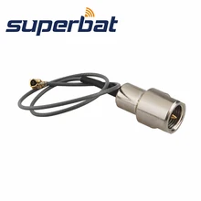 Superbat 1 шт. IPX/u. fl к FME штекер Соединительный пигтейльный кабель 1,13 мм 20 см/" для беспроводной
