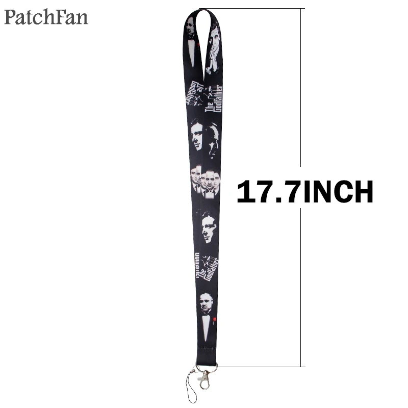 Patchfan Бог Отец кино шейный ремешок для ключей очки держатель карт из Бисера Брелок