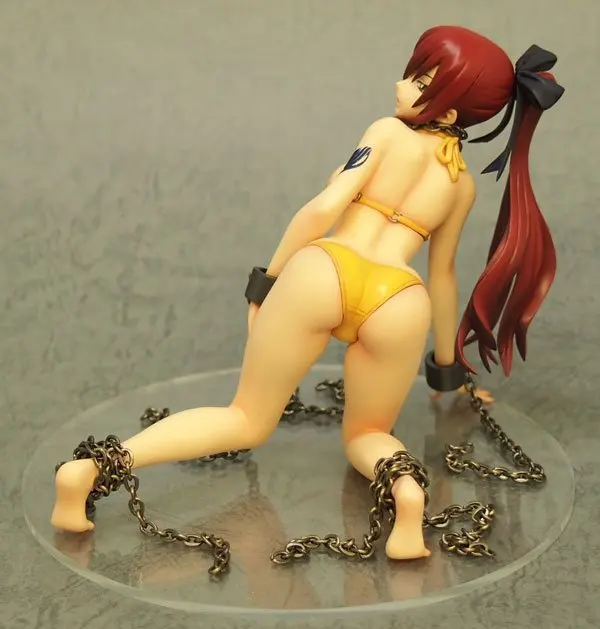 

Fairy Tail Erza Action Figure 1/9 scale painted figure Swimsuit Ver. Erza Scarlet Doll PVC figure Toy Brinquedos Anime